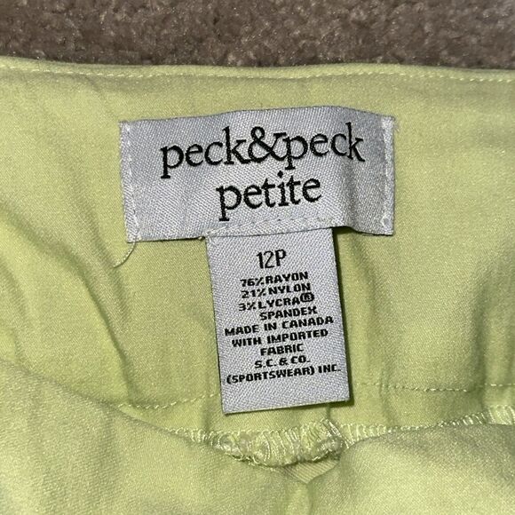 Peck & Peck Petite Capri Pedal Pusher Pants! - Picture 4 of 7